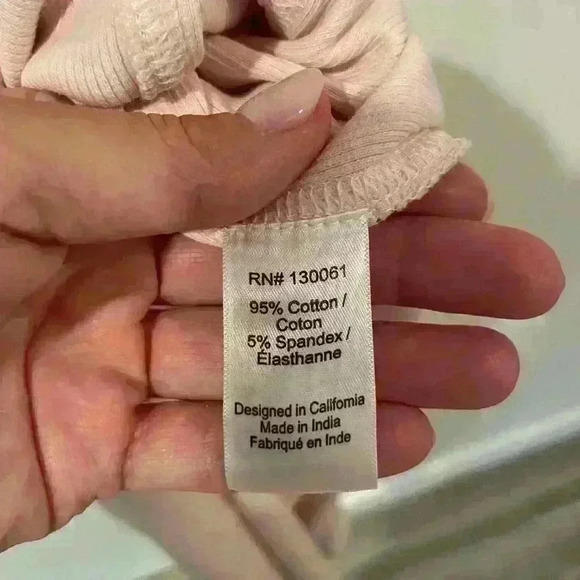 LSPACE Pink ribbed dress - Picture 7 of 7